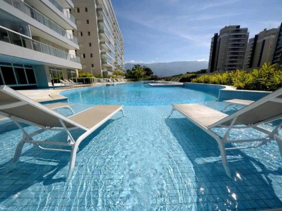 Апартаменты Apartamento Praia Bertioga Frente Mar Экстерьер фото