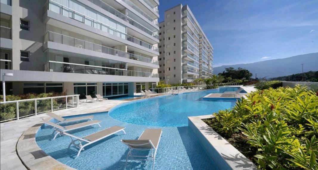 Апартаменты Apartamento Praia Bertioga Frente Mar Экстерьер фото